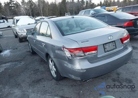 2008 Hyundai Sonata Limited V6/Se V6 z USA, uszkodzony, nr VIN 5NPEU46F78H311033